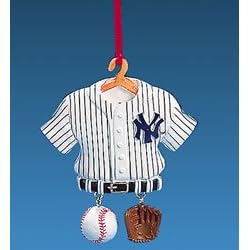 New York Yankees Baseball Jersey Christmas Ornament 4