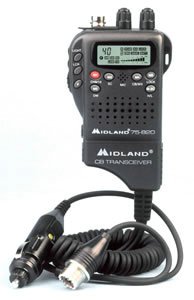 Handheld Mobile Cb Adapter Multi Function Backlit Display Light Button Scan by MIDLAND RADIO