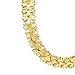 14K Double Row Tulip Diamond Bracelet