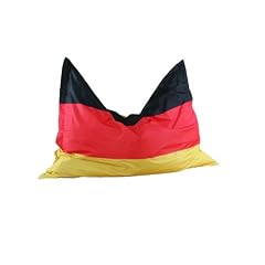 Kinzler K-11290/395 Outdoor Riesensitzsack Flagge "Deutschland" 140 x 200 cm, bunt