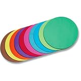 Eigenschaften Creativ Discount / Creativ Discount - Faltblätter, rund, 18 cm, 500 Stück, 10 leuchtenden Farben