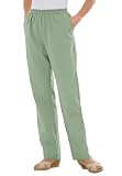 Woman Within Plus Size Petite Calcutta Cloth Pants by Only Necessities