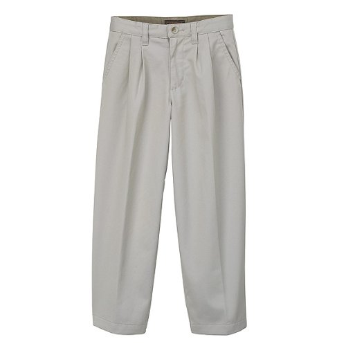 Boys' Cherokee® Ultimate Pleated-Front Pants - Tumbleweed