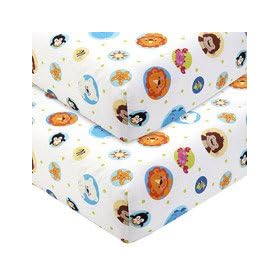 Fisher Price - Precious Planet 2-Pack Crib Sheet Set