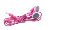 Ipod Pink Stereo Headphones / Earphones