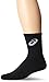 ASICS Men's Team Crew Sock, Black, Large