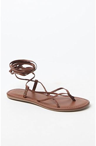 Me To We Womens Braided Lace-Up Gladiator Sandals