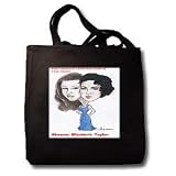 Shannon Elizabeth Taylor - Black Tote Bag 14w X 14h X 3d
