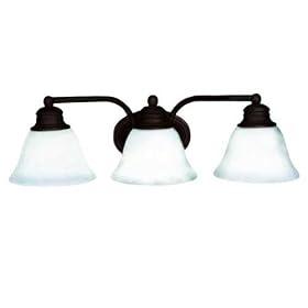 Orleans 3-Light Vanity Fixture - Bronze by Maxim Manufacturing