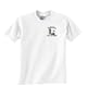Custom embroidered September 11th Let us not forget design t-shirt