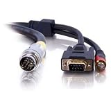 New brand Cables To Go RapidRun DB-9 + S-Video Break-Away Flying Lead DB-9 Male Serial 6ft Black On Sale