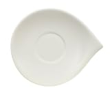 Villeroy & Boch Flow 5-1/2-by-4-3/4 After-Dinner Cup Saucer, Set of 6
