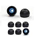 Earphones Plus EP-TR-BLK-3L-BLU Replacement Earbud Tips, Replacement Earphone Cushions for Sony, Black