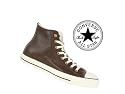 Converse Chucks All Star Hi 108578 Leder. Farbe:Chocolate