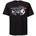 Pittsburgh Steelers vs. Arizona Cardinals Black Super Bowl XLIII Champion Challenge Dueling T-shirt