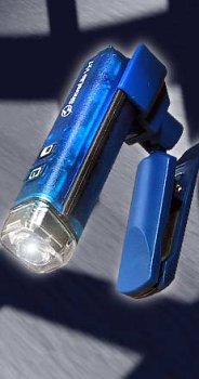 Shorelite Vx1 Variable Intensity LED Flashlight with Hands-free Clip