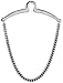 NEJLSD Herringbone tie Chain Silver tone