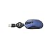 Gear Head Optical Retractable USB Mobile Mouse, Blue/Black (MP1650BLU)