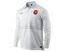 NIKE Herren France 2011/12 Away Lang&Atilde;&curren;rmliges Rugby Supporter Jersey