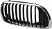 02-05 BMW 325XI 325-xi GRILLE RH (PASSENGER SIDE), Sedan, Black (2002 02 2003 03 2004 04 2005 05) B070301 51137030546 Image