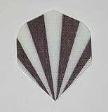 4 sets Black Stripes Nylon Standard flights - Cloth, Fabric, Ripstop
