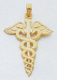 Caduceus Charm - C2261