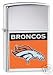 Health & Personal Care : Denver Broncos NFL Brushed Chrome Lighter by Zippo