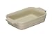 Le Creuset Stoneware Rectangular Dish, 19 cm, Almond