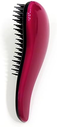 Magenta Detangler Hair Brush No Tangle Hair Brush