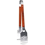 NCAA Oklahoma State Cowboys Grill-A-Tongs, Heavy Duty Stainless Steel BBQ Grill Tongs