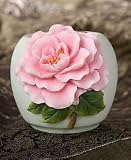 Camellia Votive Ibis & Orchid Design