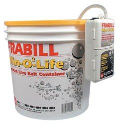 Min O2 Life Aerated Bucket 8qt w/aerator Insulated - Fishing - Accessories