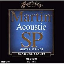 Martin MSP4200 Medium Studio Performance Acoustic Guitar Strings