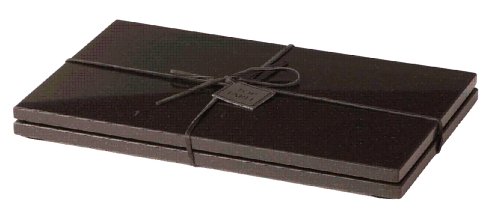 Buy Lifestyle Black Granite Tablemats (set of 2) online at Discounted New and Used prices. Delivered to your door with Off-The-Bookshelf.