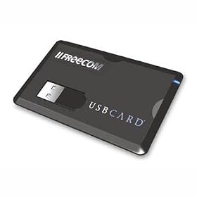128MB Flash Credit Card Driveusb 2.0 External