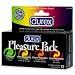 Durex Pleasure Pack Lubricated Condoms, 12-Count Boxes (Pack of 3)