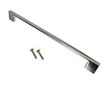 大一鋼業 デザイン取手 ライナー ハンドル (ダイカスト) クローム 大 ビスピッチ:256mm