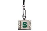 Michigan State University Spartans Cell Phone Charm