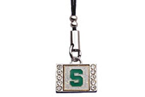 Michigan State University Spartans Cell Phone Charm