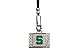 Michigan State University Spartans Cell Phone Charm
