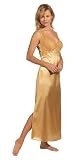 Contessa Di Roma Long Gown With Lace Bodice, Golden