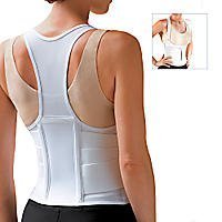 Cincher Women's Back Support, White 2X Large