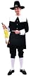 Pilgrim Man Adult Thanksgiving Costume Theatre Costumes Large or Medium