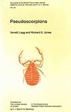 Produkt-Bild: Pseudoscorpions. (Arthropoda; Arachnida). Keys and notes for the identification of the species.