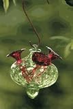 Bird Brain Model 6931 Charisma Hummingbird Feeder, Lime Green