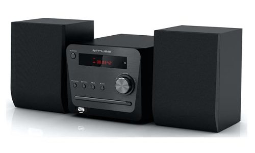 Muse M-65DM Micro-Anlage (CD/MP3-Player, DVD Radio, USB, AUX)