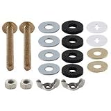 LDR 503 2350 Tank To Bowl Brass Bolt Set