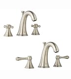 Grohe Geneva 8 Wideset Lavatory Faucet Nickel 20801EN0