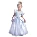 Cinderella Princess Dress-up Costume MEDIUM (3-5) - includes Glass Slipper Necklace