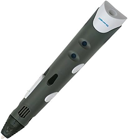 Goxi First Generation 3d Printing Drawing Pen Crafting Modeling ABS Filament Arts Printer (Gray)